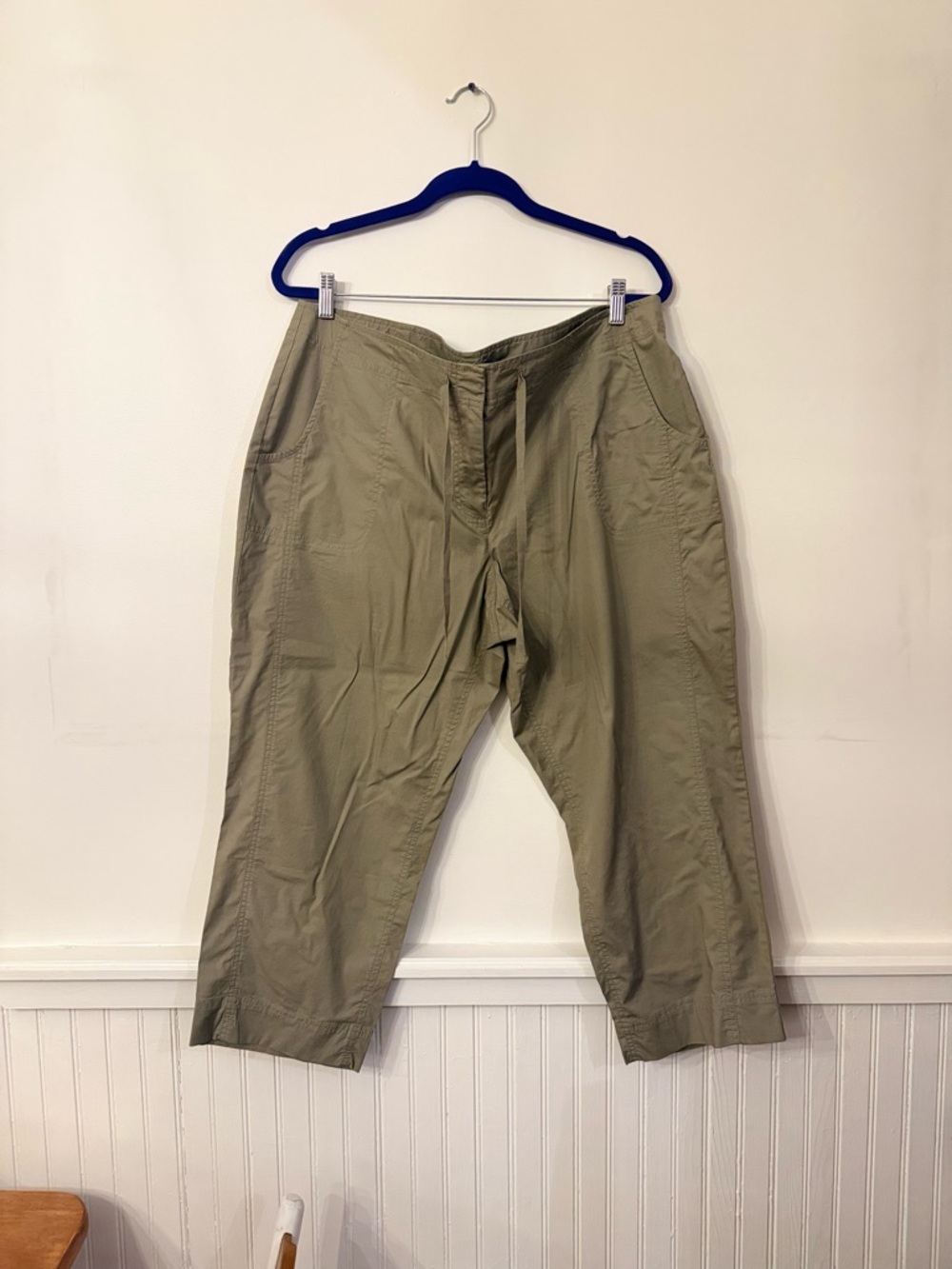 J. Jill Olive Green Casual Chino Pants